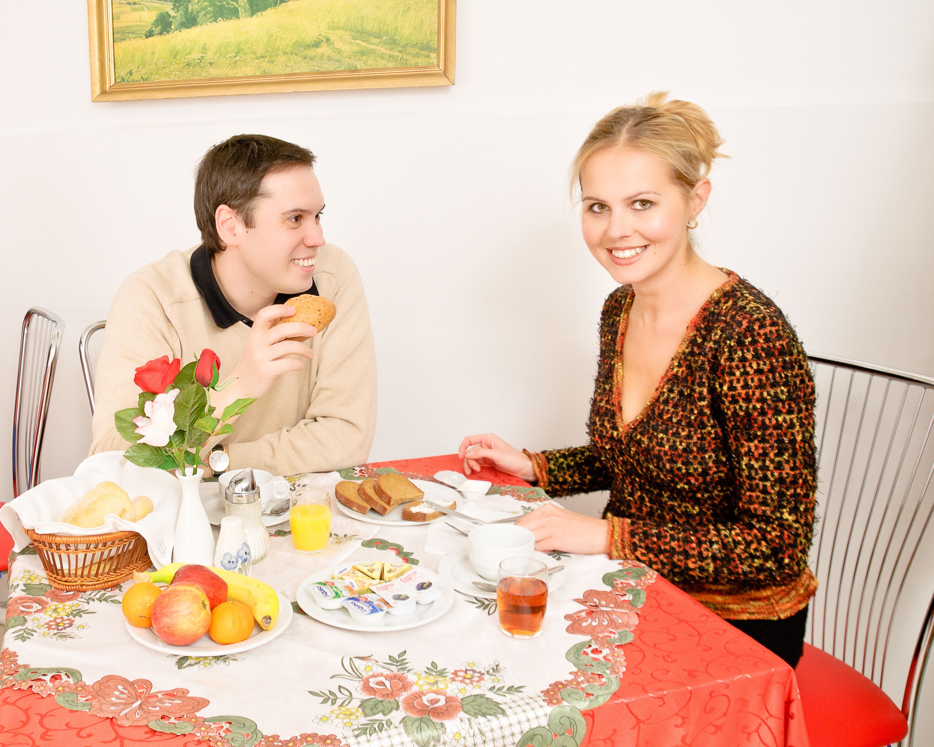 Dagelijks continentaal ontbijt (EUR 18 per persoon)