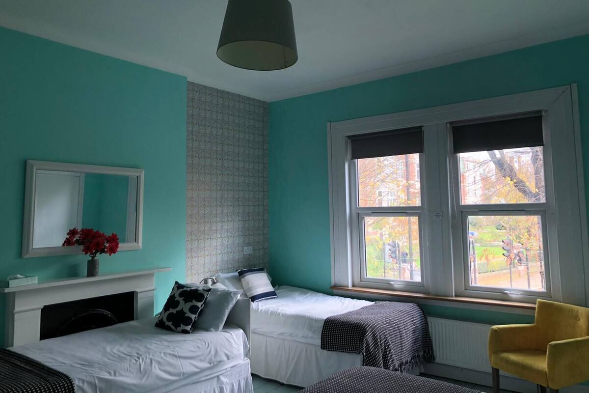 Superior Quadruple Room, 2 Double Beds | Desk, blackout drapes, iron/ironing board, WiFi (free)