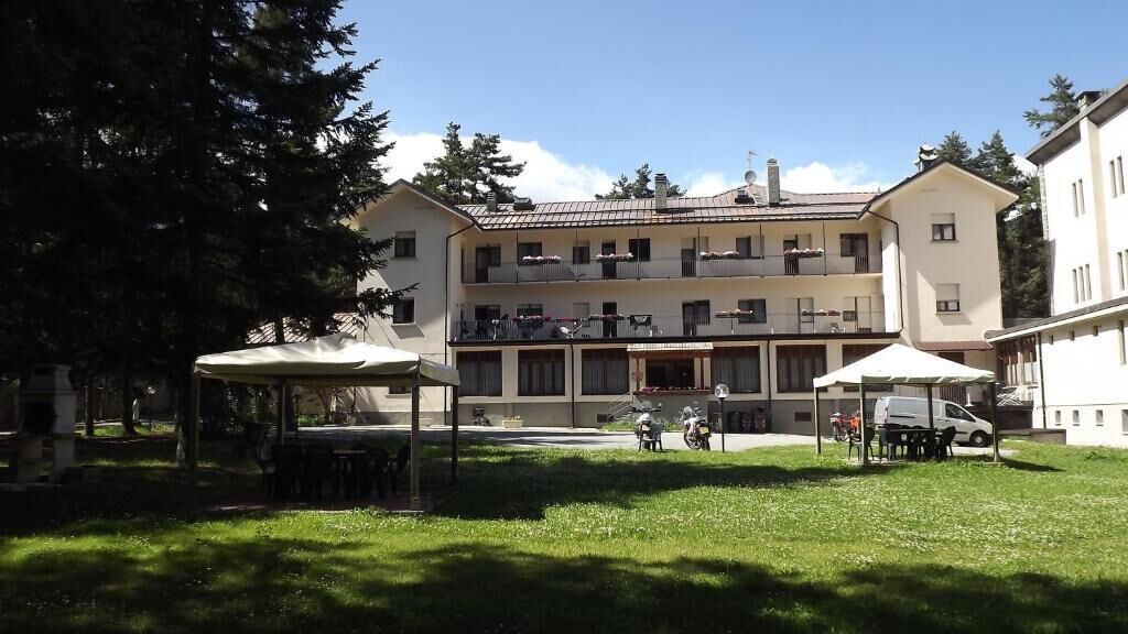 Facciata della struttura