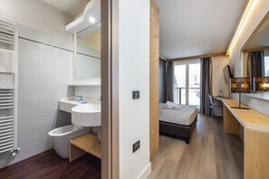Single Room | In-room safe, desk, bed sheets - Hotel Piandineve (Ponte di Legno)