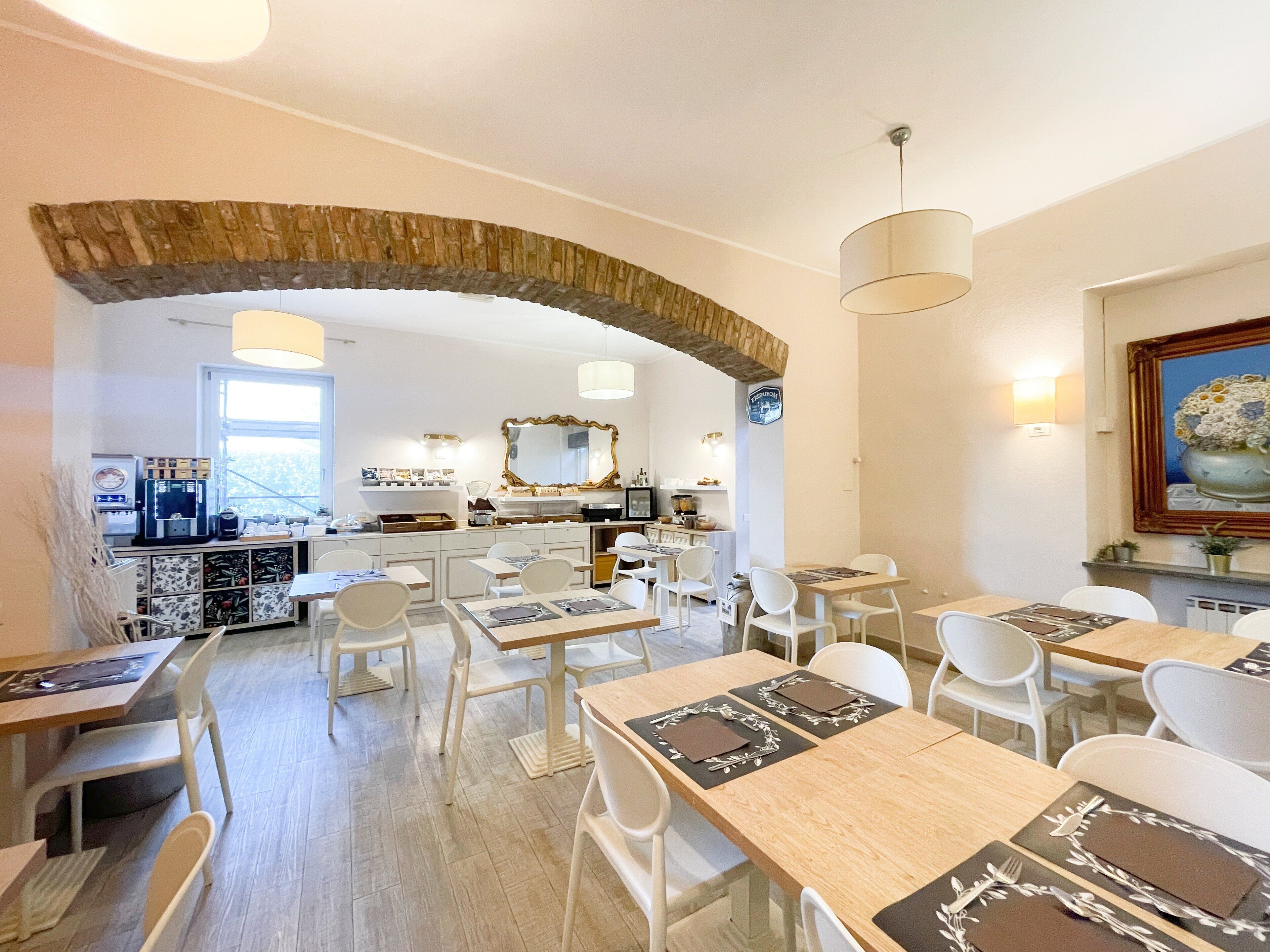 daily buffet breakfast (eur 8 per person)