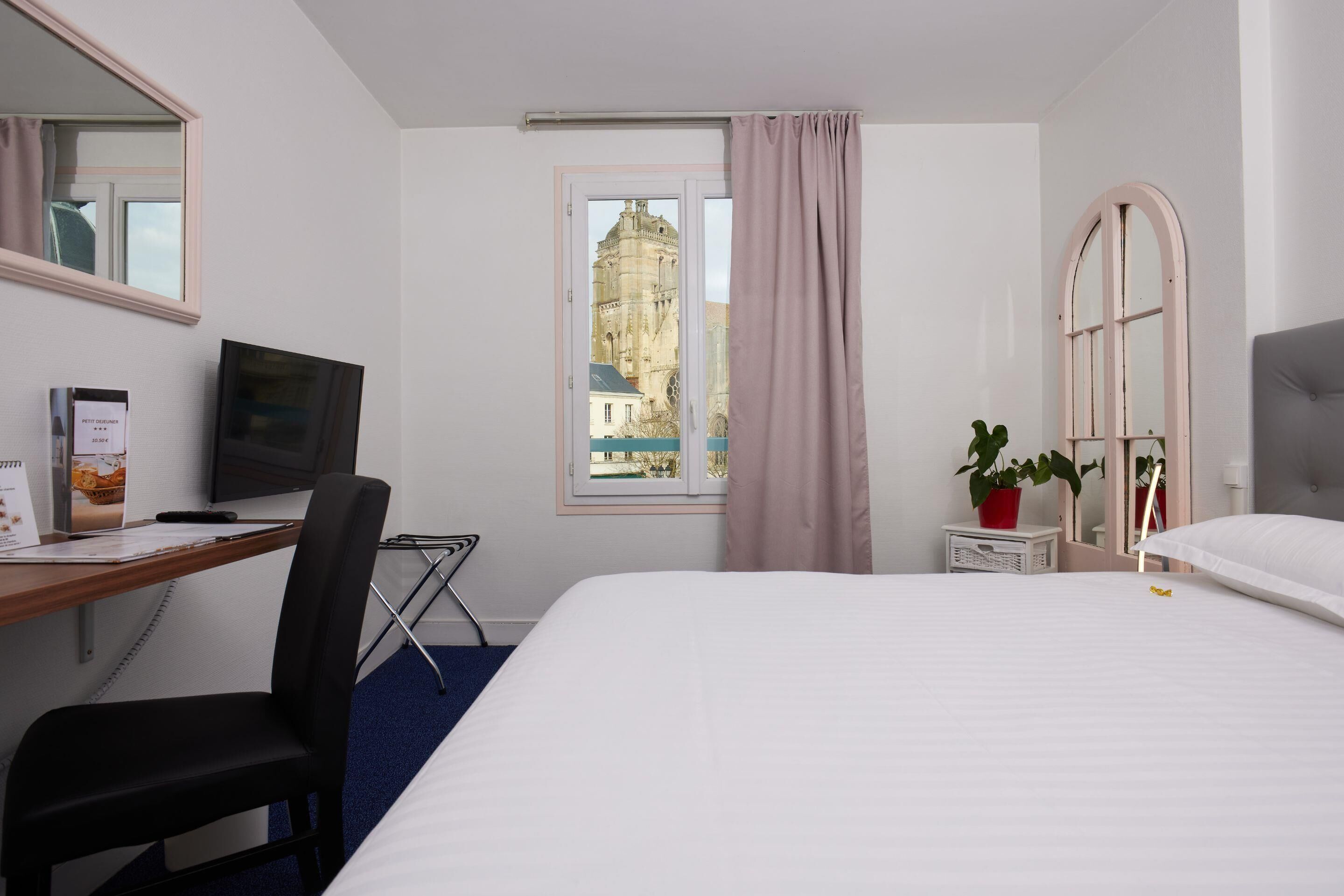 premium bedding, desk, iron/ironing board, free wifi