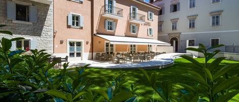 Fassade der Unterkunft