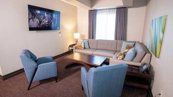 Suite | Zona de estar | Una televisión de pantalla plana, películas de pago