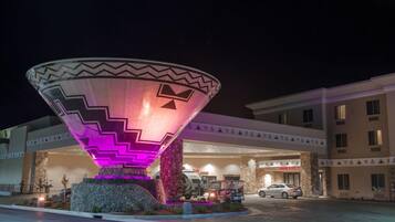 Front of property - evening/night