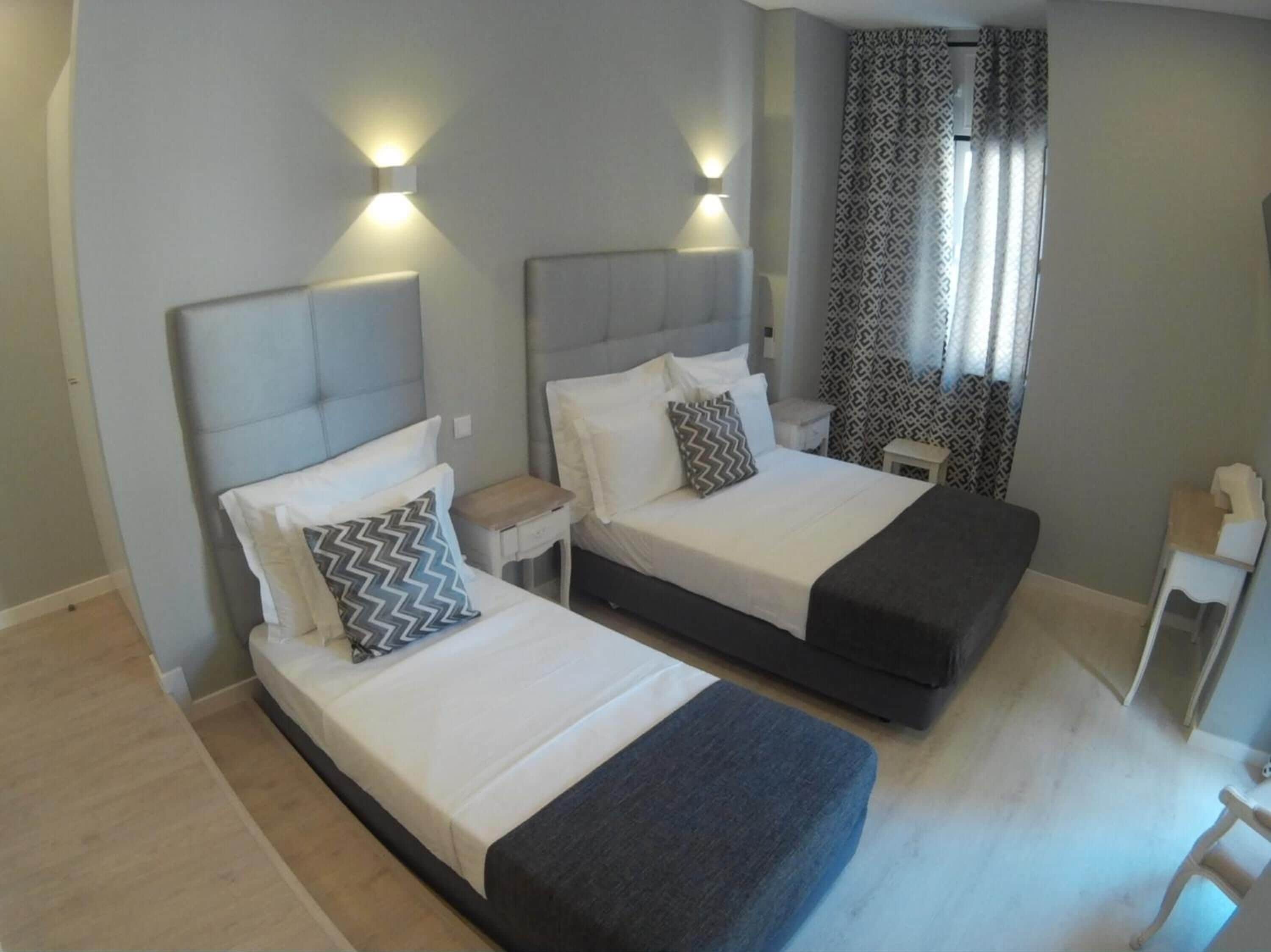 Blackout curtains, soundproofing, free WiFi, bed sheets