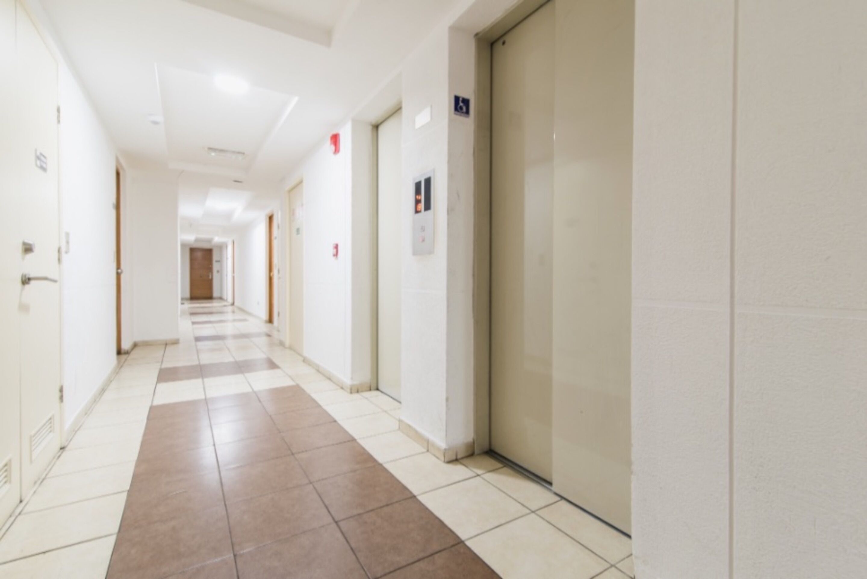 Interior entrance