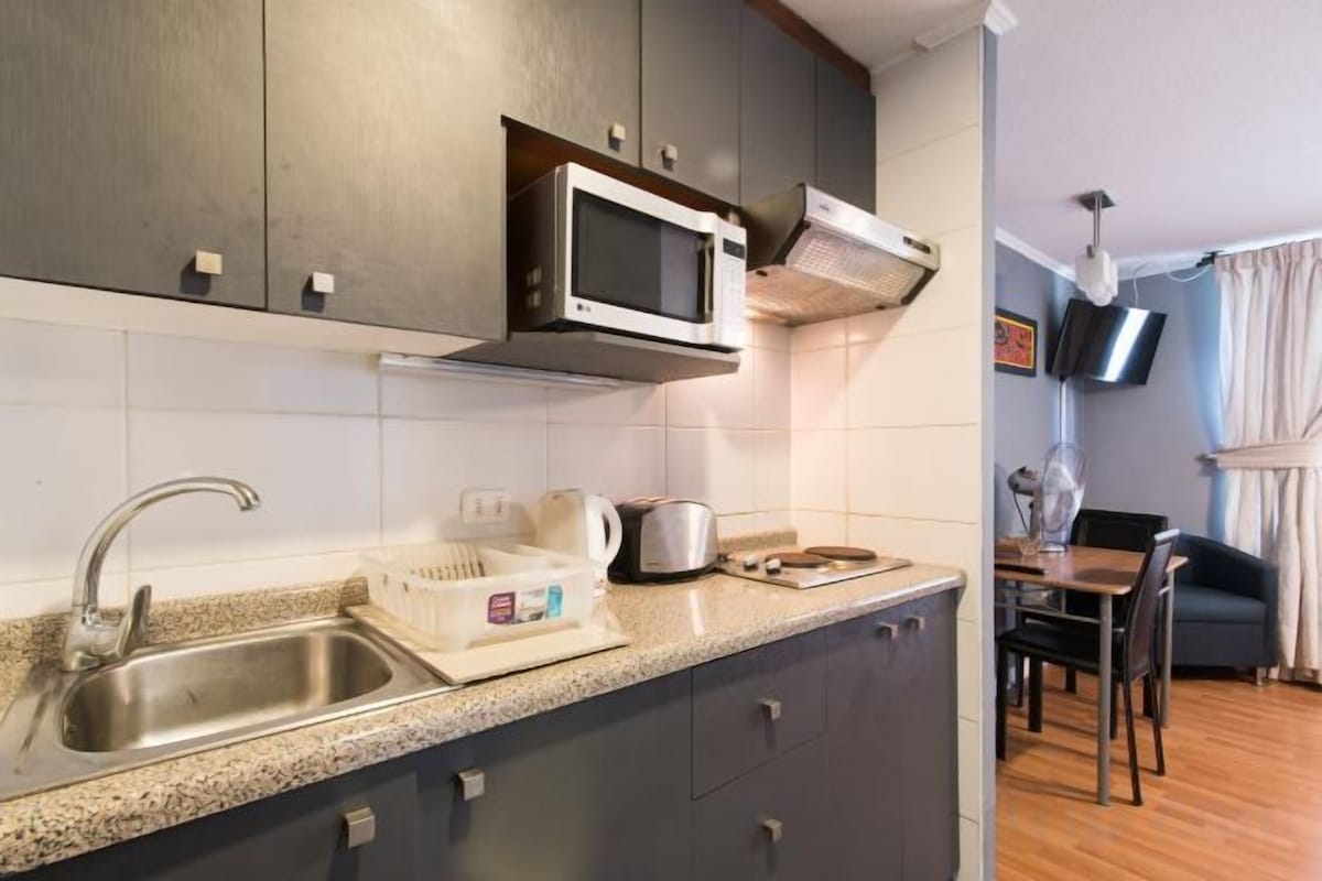 Private kitchen | Fridge, microwave, stovetop, toaster