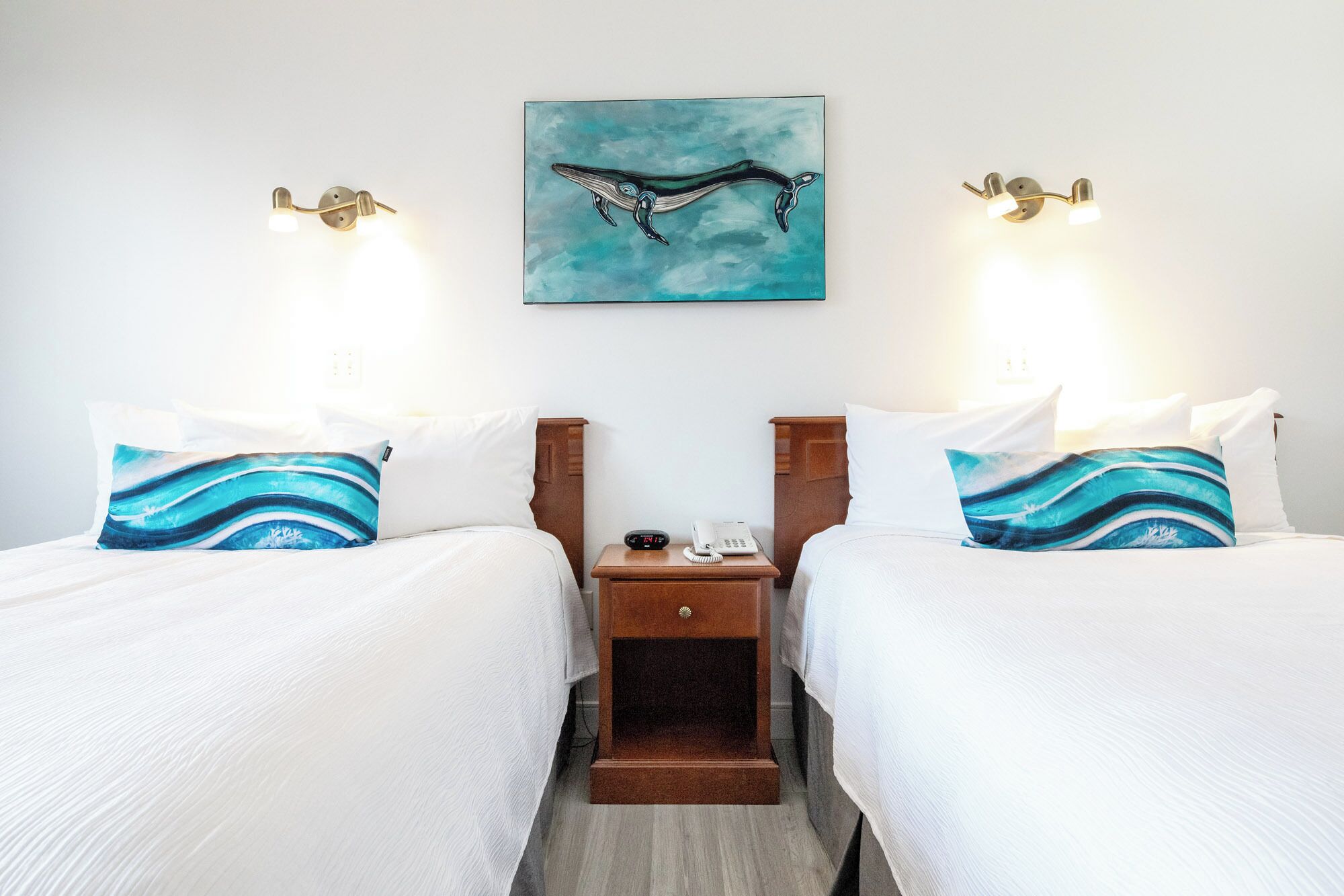 Skrivebord, skrivebord for bærbar PC, blendingsgardiner og lydisolert