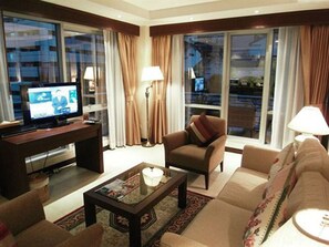 Suite, 1 habitación | Sala de estar