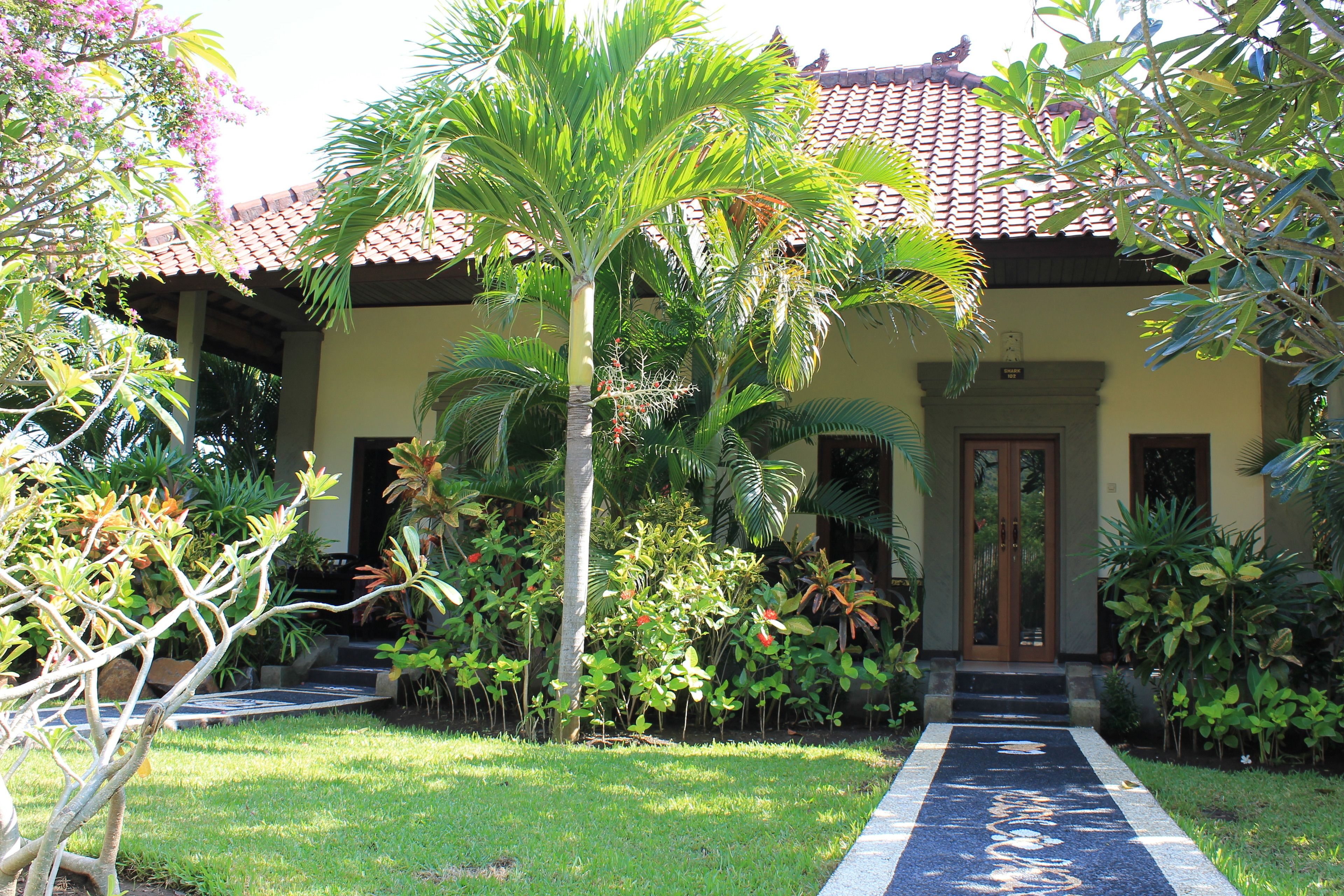 Fachada da propriedade