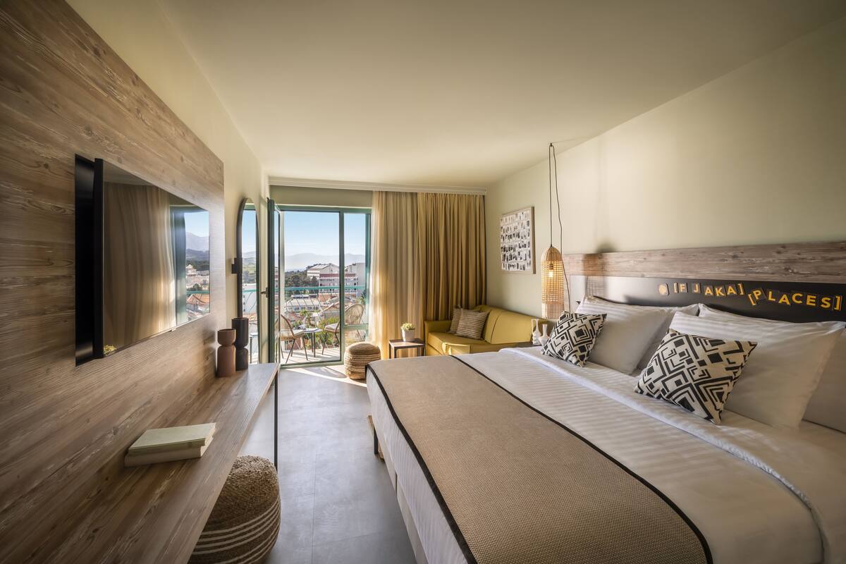 [PLACESROOM] for 2+1 Seaside | โต๊ะทำงาน, เปล/เตียงเด็กอ่อน, Wi-Fi ฟรี, ผ้าปูที่นอน