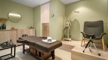 Turkish bath, body treatments, facials, manicures and pedicures