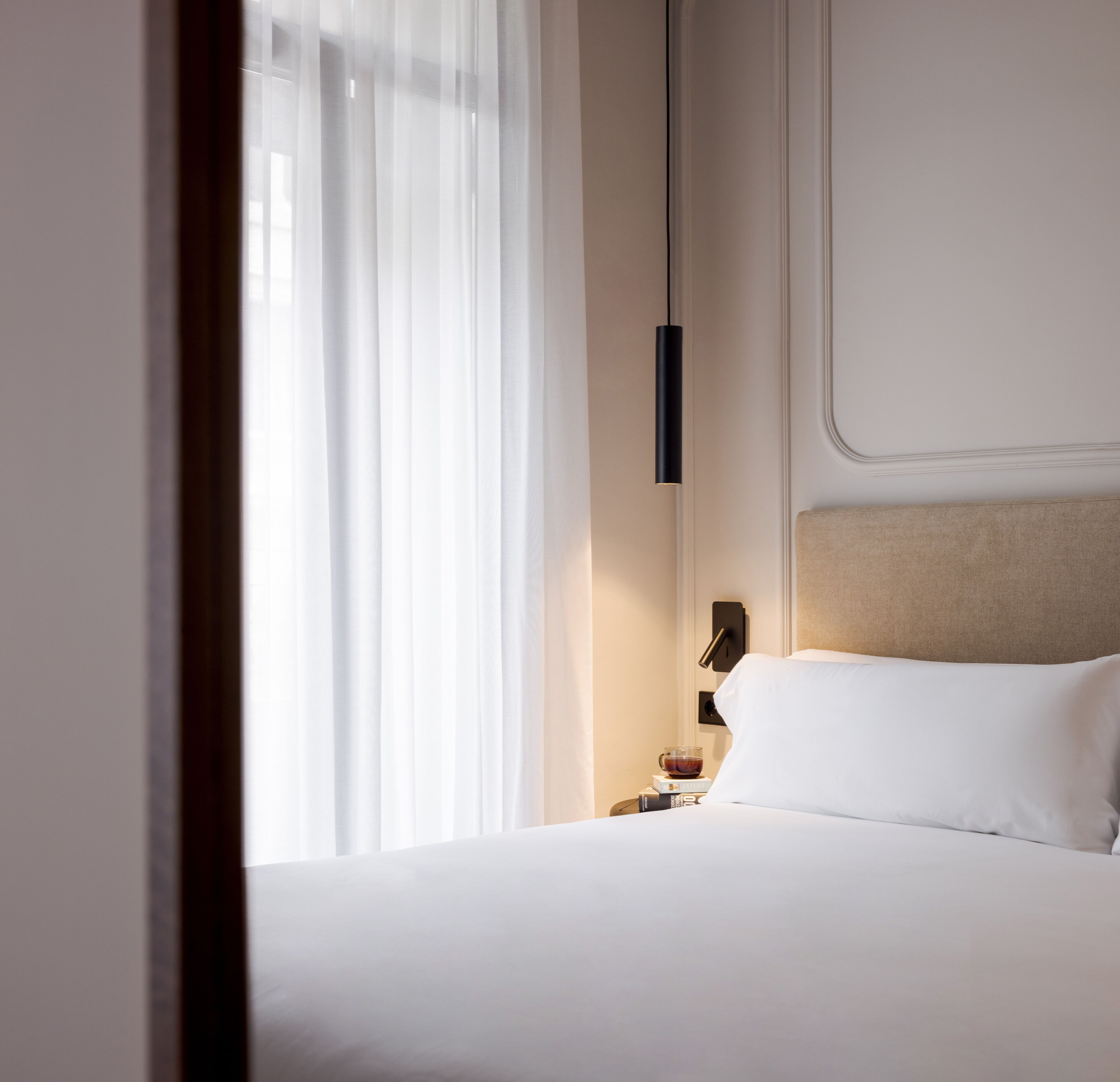 minibar, desk, blackout curtains, soundproofing