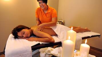 Sauna, aromatherapy, Swedish massages, sports massages