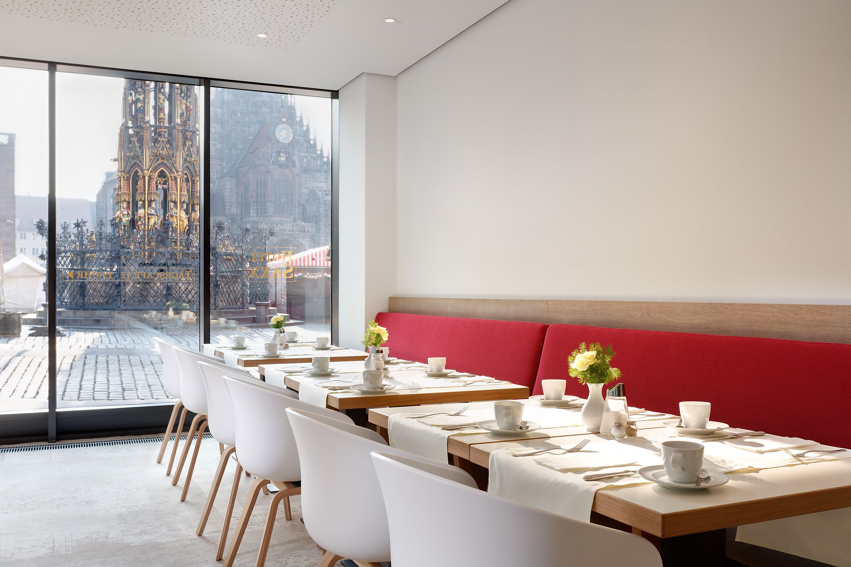 daily buffet breakfast (eur 17 per person)