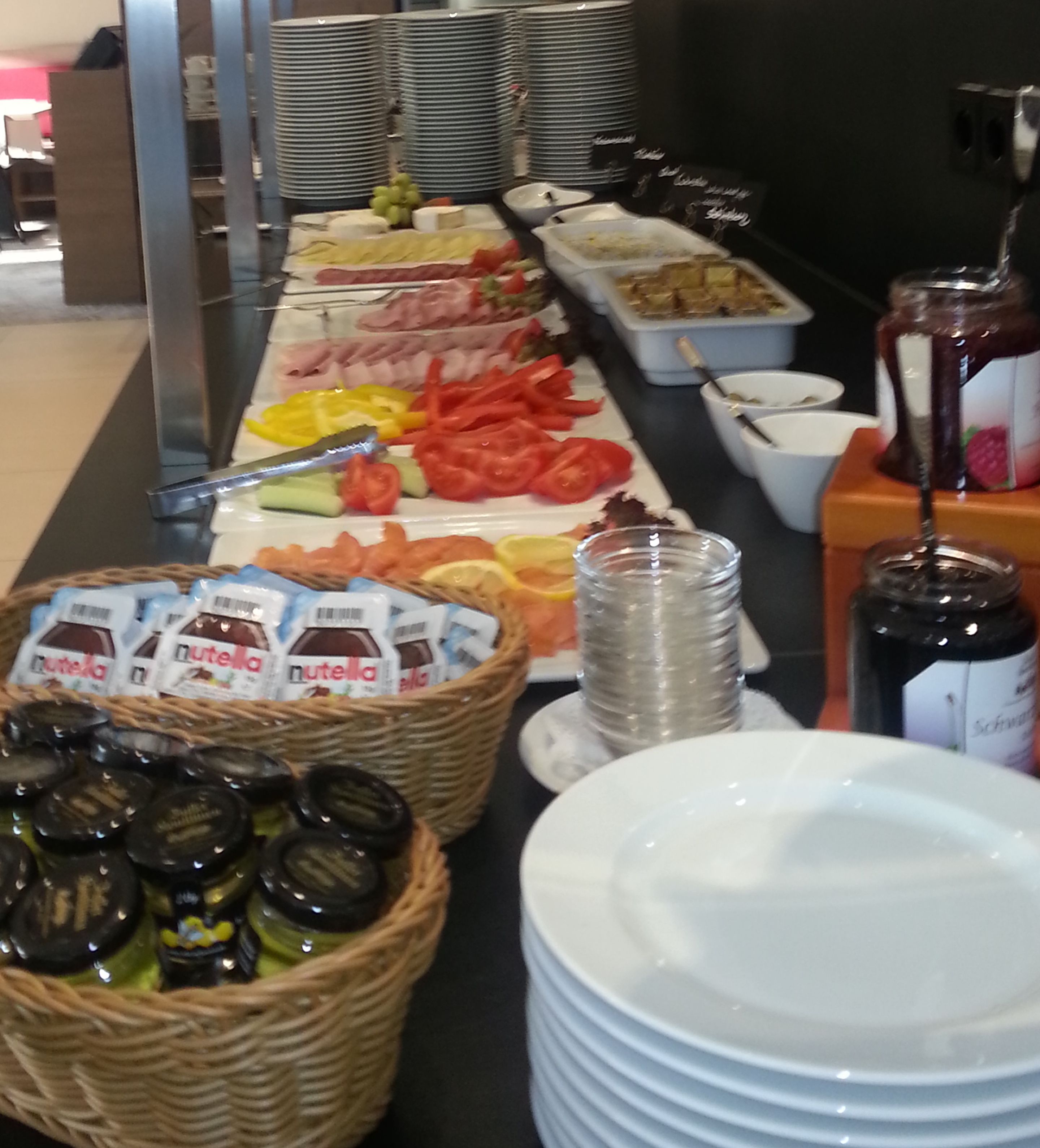daily buffet breakfast (eur 17 per person)