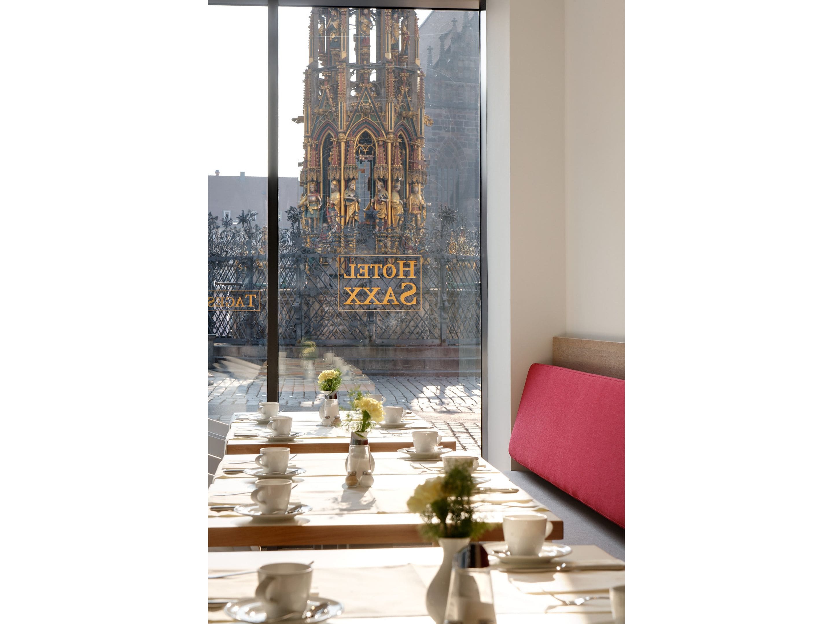 daily buffet breakfast (eur 17 per person)