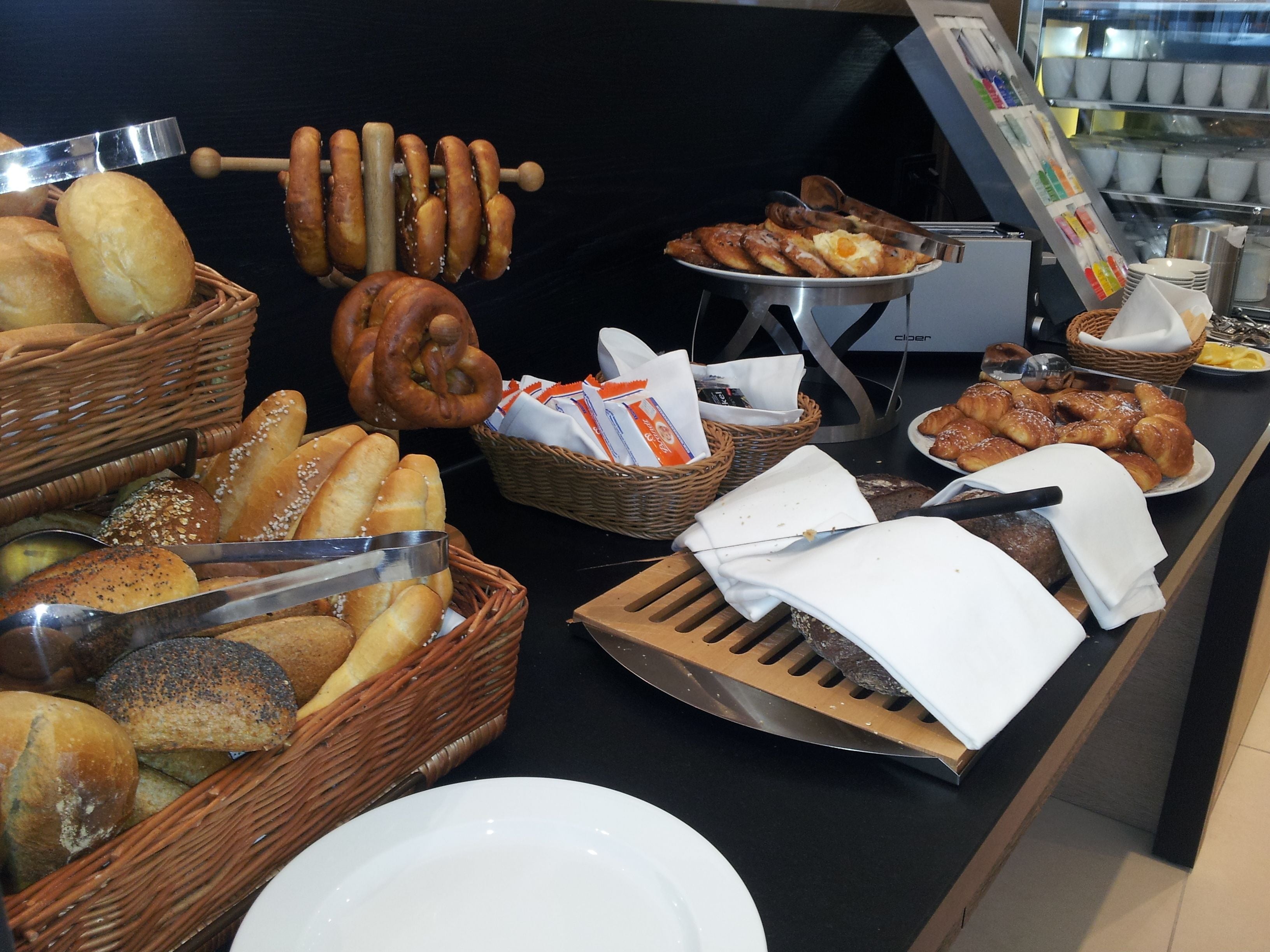 daily buffet breakfast (eur 17 per person)