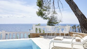 Suite Lune de Miel, vue mer (Honeymoon, Pool) | Piscine privée