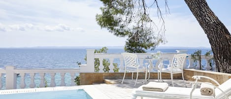Suite de luna de miel, vista al mar (Honeymoon, Pool) | Alberca privada