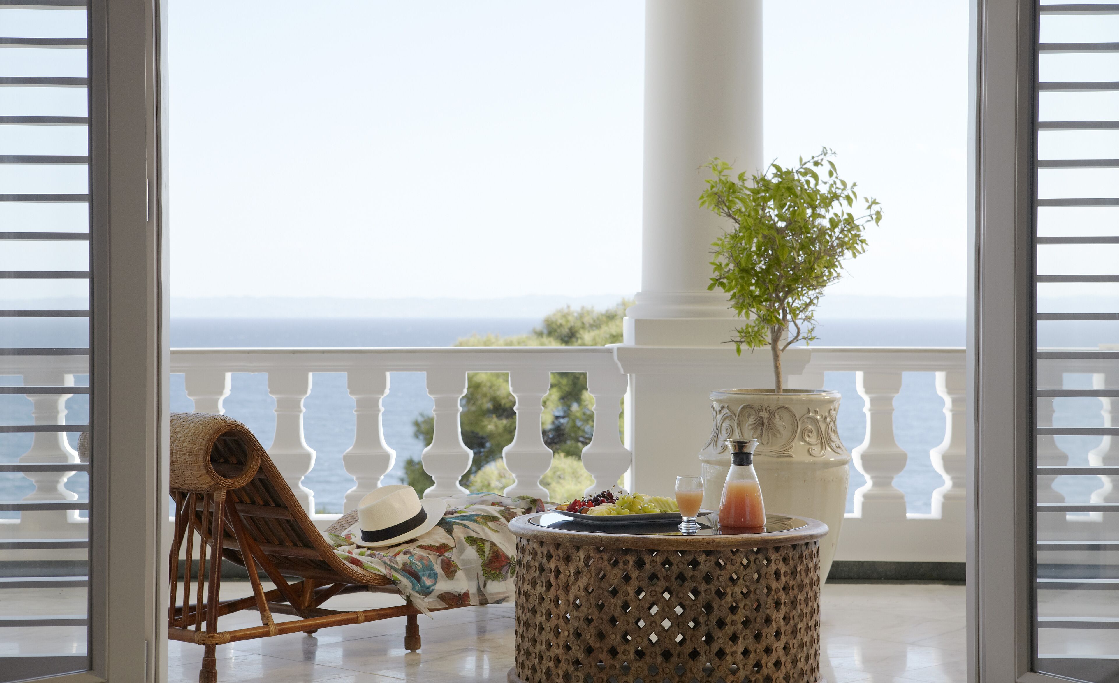 premier villa, sea view (green pearl) | terrace/patio