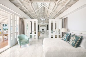 Panoramic Double or Twin Room, Sea View (Seafront Penthouse) | Egyptian cotton sheets, premium bedding, down comforters, pillowtop beds - The Danai (Sithonia)