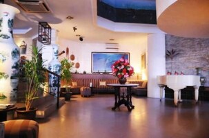 Sala de estar en el lobby