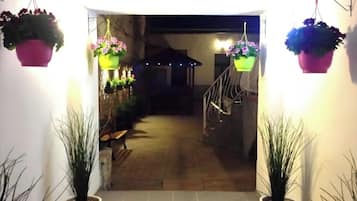 Front of property - evening/night