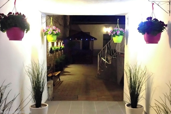 Front of property - evening/night