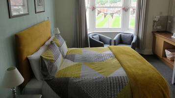 Individually decorated, individually furnished, blackout drapes