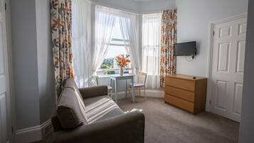 Laptop workspace, iron/ironing board, free cots/infant beds