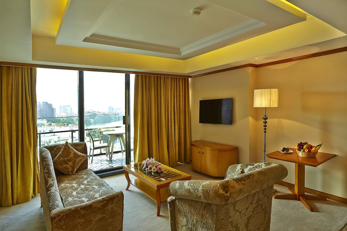 Junior-Suite, 1Â King-Bett, Seeblick