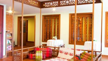 Zona de estar del vestíbulo