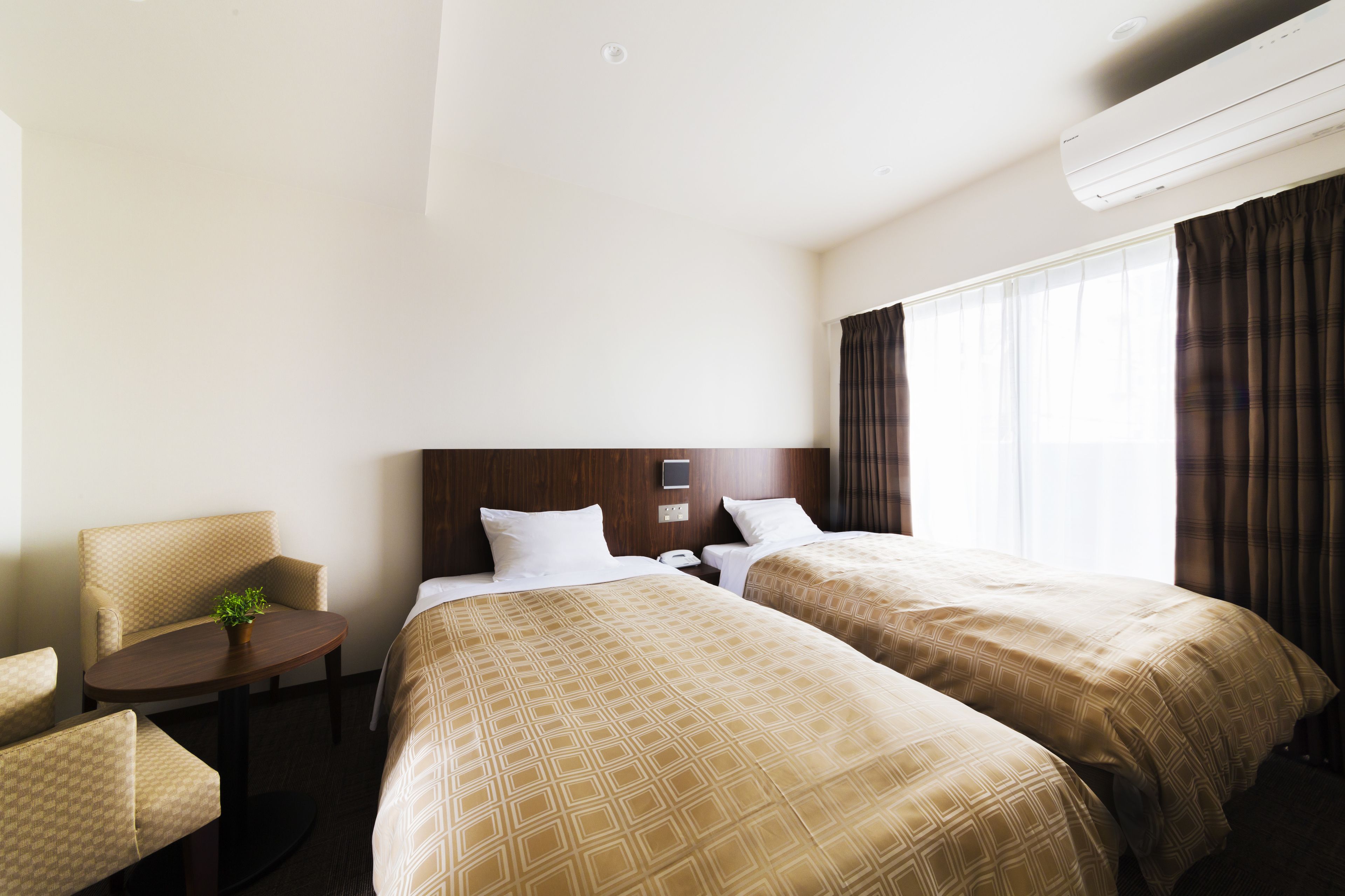 twin room, non smoking | blackout curtains, iron/ironing board, free wifi, bed sheets