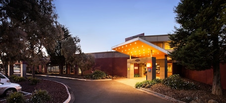 Property entrance. Nightcap at Coolaroo Hotel