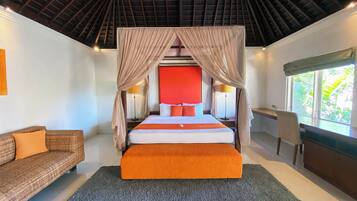 Villa, 3 Bedrooms, Private Pool (Serene Garden) | Premium bedding, in-room safe, individually decorated, desk