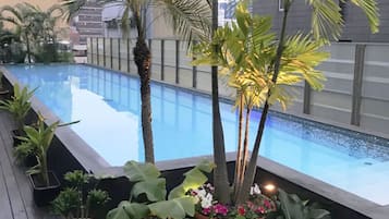 Seasonal outdoor pool