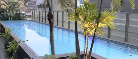 Sesongbasert utendørsbasseng