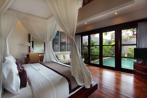 Exclusive Villa, 1 Bedroom, Private Pool | Minibar, in-room safe, desk, blackout drapes - Aria Exclusive Villa and Spa (Seminyak)
