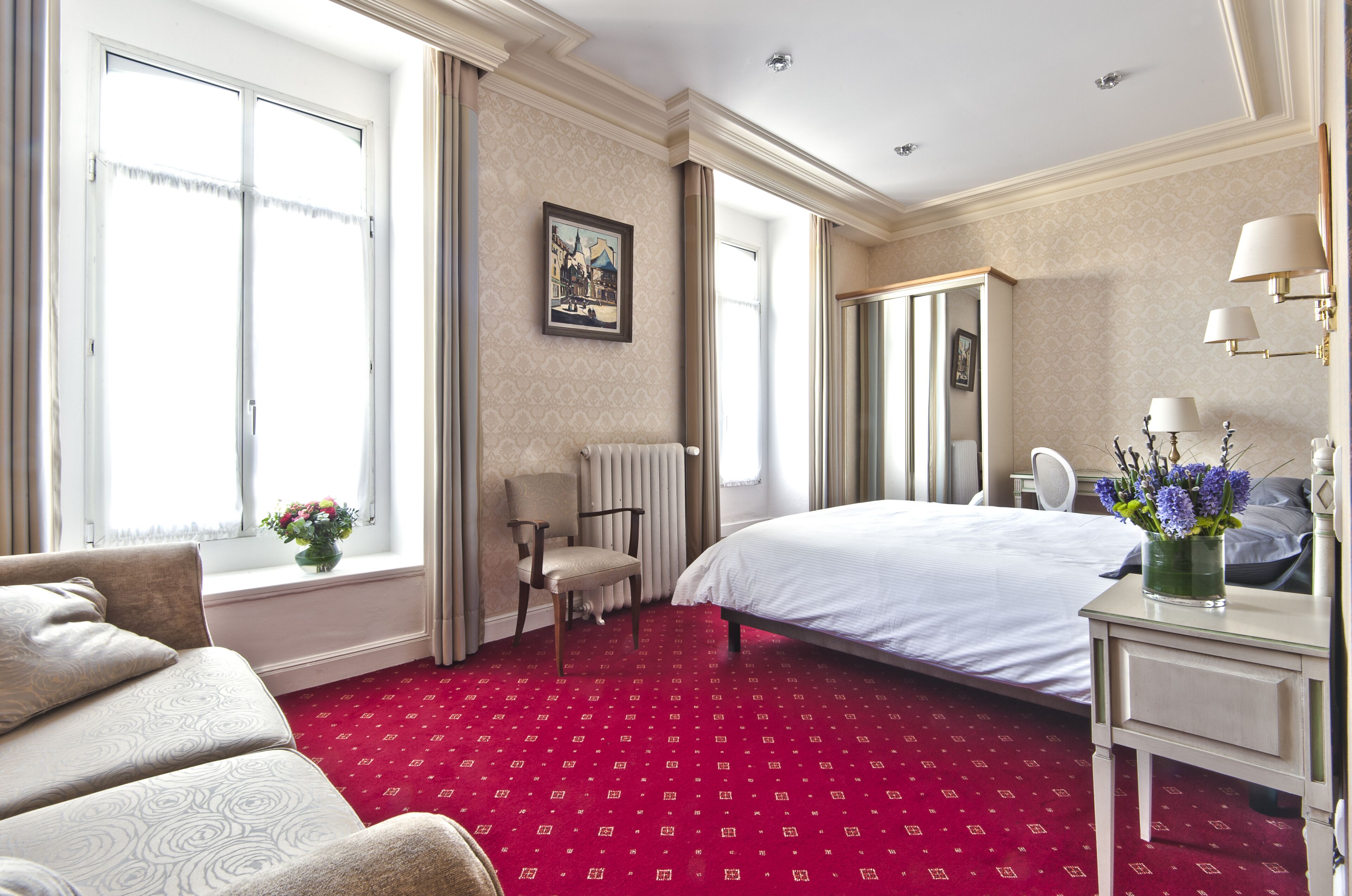 junior suite | premium bedding, desk, cots/infant beds, free wifi