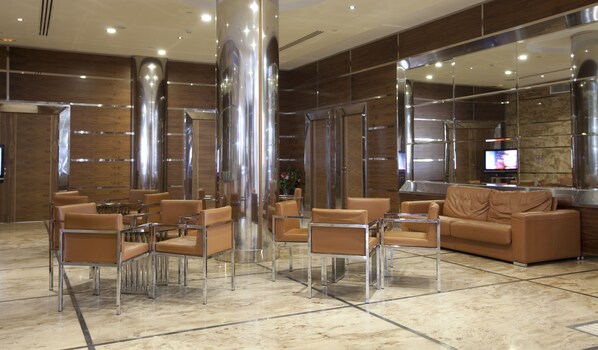 Sala de estar en el lobby