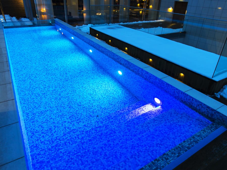 2 Außenpools, Liegestühle