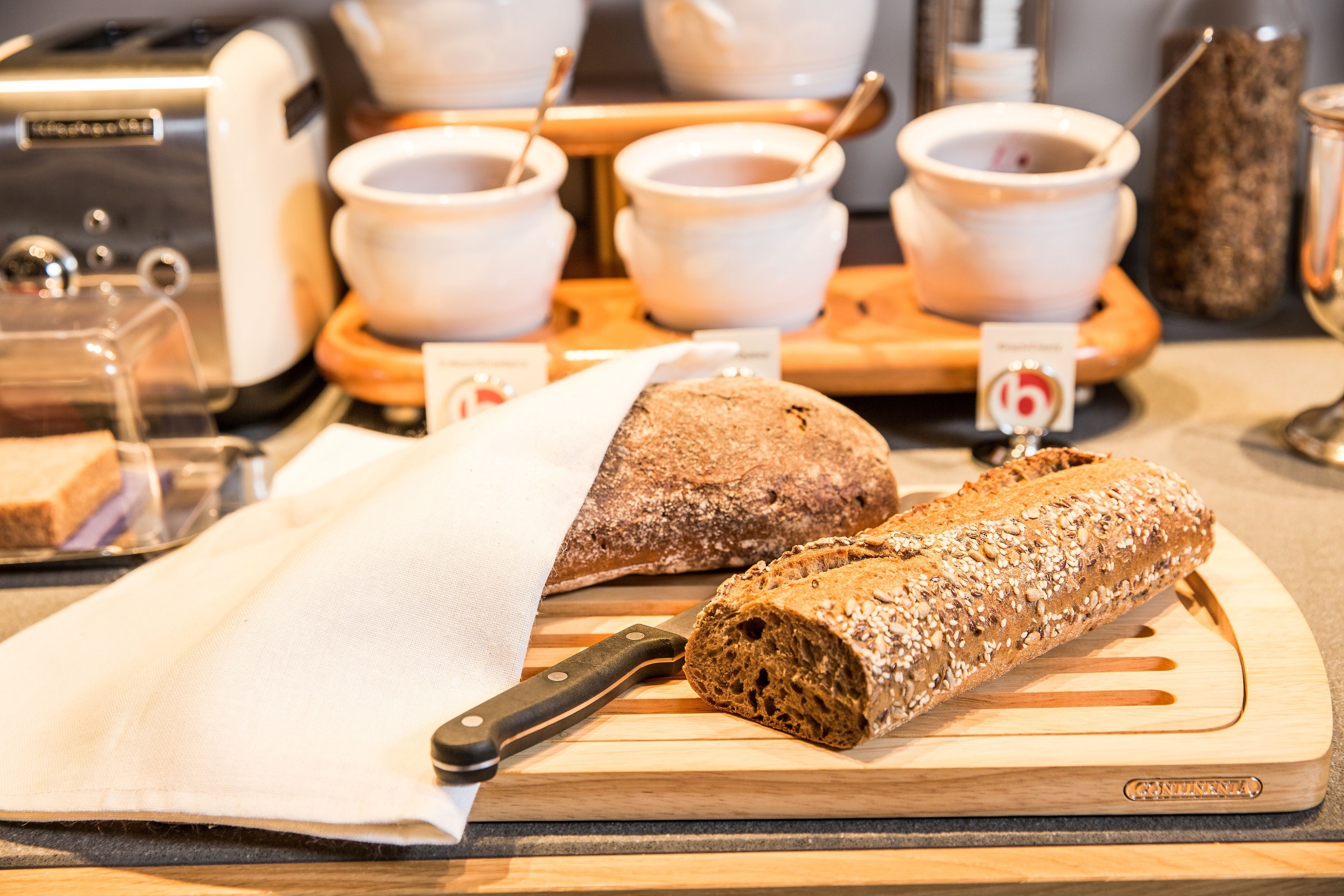 daily buffet breakfast (eur 9 per person)