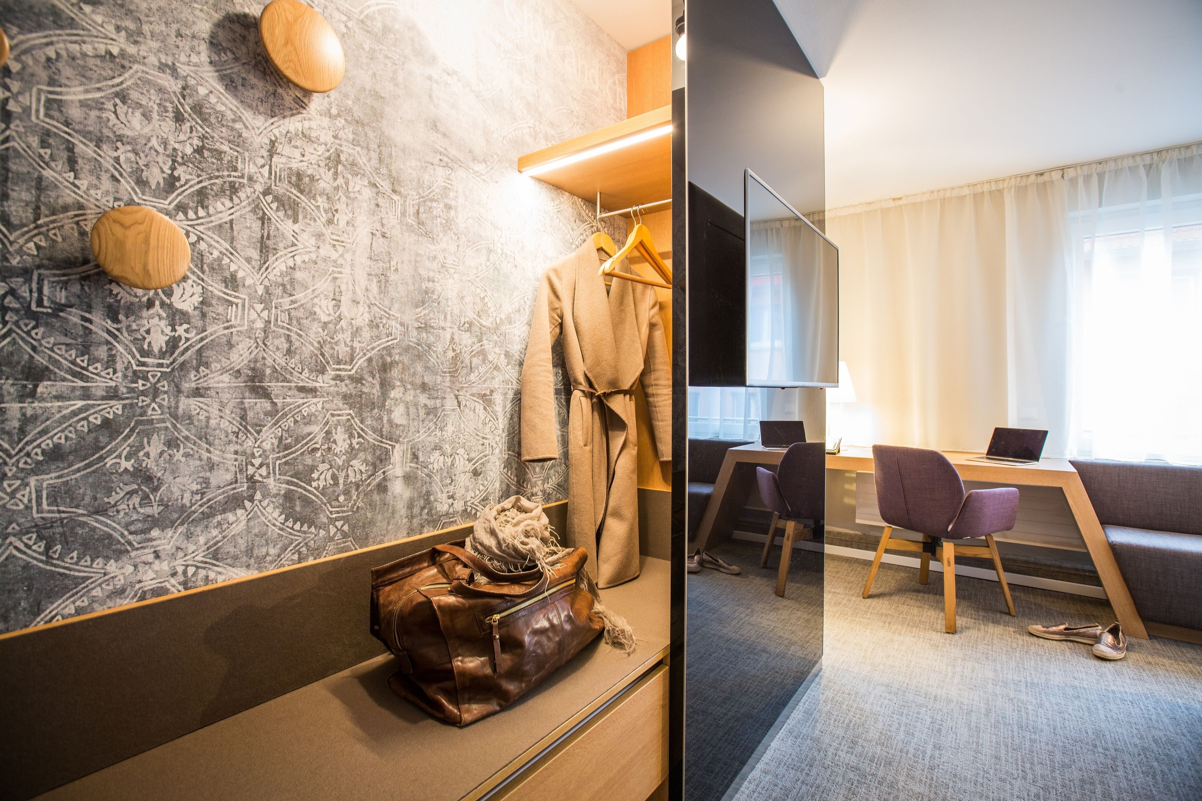 高級寢具、舒適加層、客房內保險箱、布置獨特