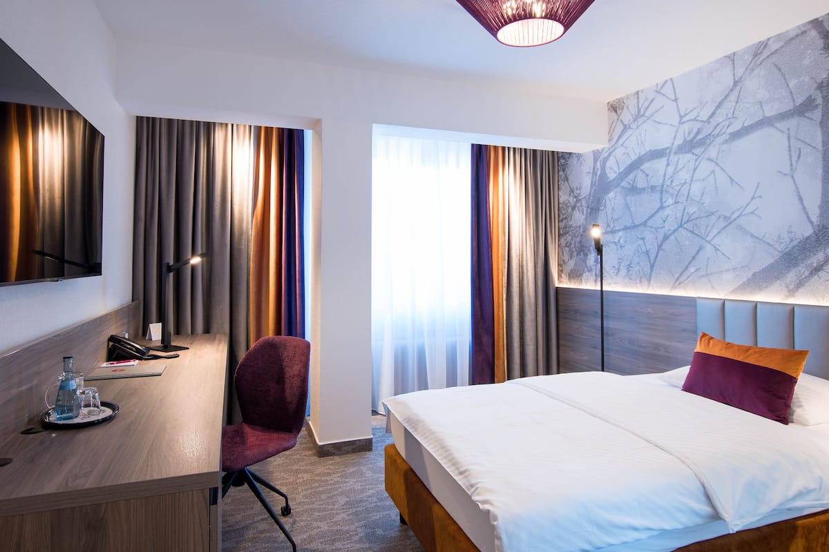 Klassieke kamer | 1 slaapkamer, luxe beddengoed, pillowtop-bedden, een kluis op de kamer