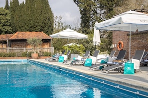 Seasonal outdoor pool