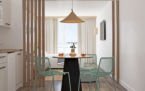 Studio Supérieur, balcon, vue mer | Coffres-forts dans les chambres, Wi-Fi gratuit, draps fournis