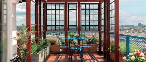 Exclusive Apartment, 2 Bedrooms, Terrace, City View | Terrace/patio
