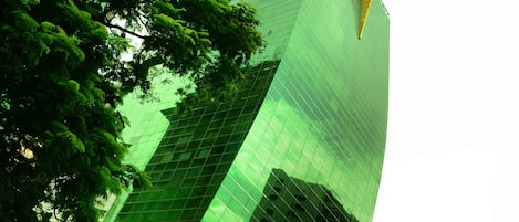 Façade de l’hébergement - soirée/nuit